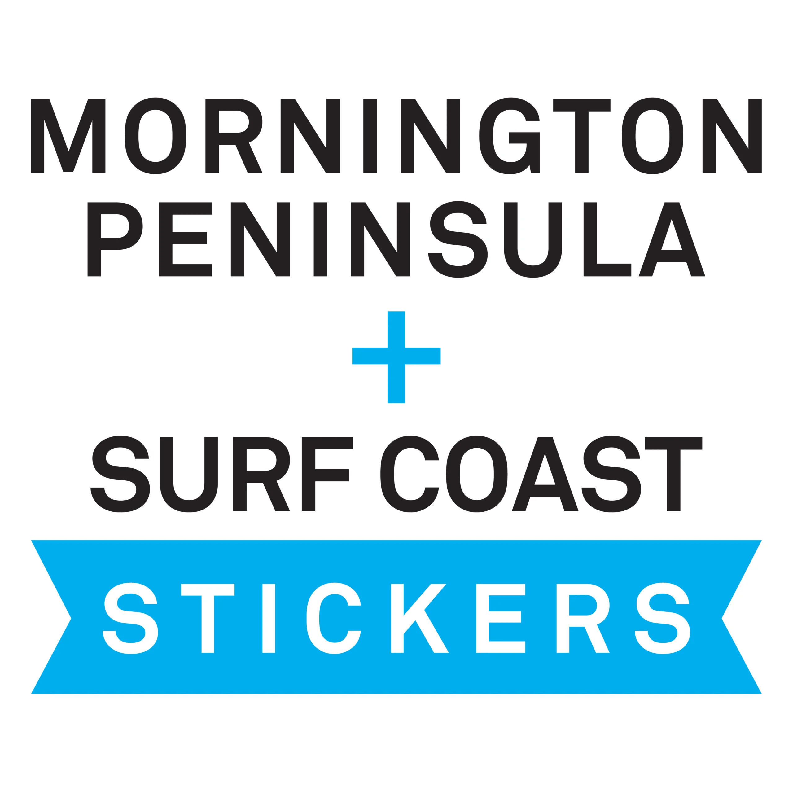 Mornington Peninsula + Surf Coast Stickers